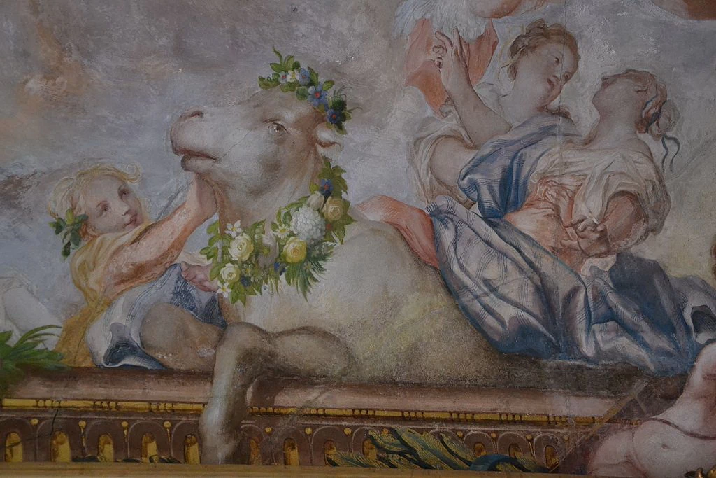 Ratto di Europa - Palazzo Balbi Senarega, Università di Genova